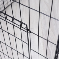 Вольер для животных "Пижон" 6 секций на клипсах 60 х 60 см, ш.п. 37-40 мм, складной, черный Вольер для животных "Пижон" 6 секций на клипсах 60 х 60 см, ш.п. 37-40 мм, складной, черный