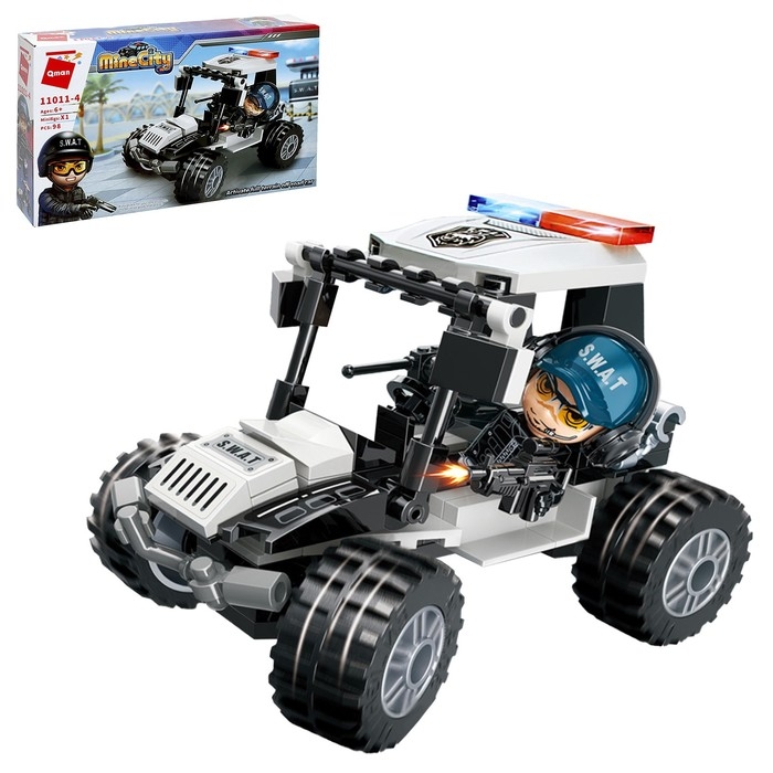 Конструктор Полиция &laquo;Стражи города&raquo;, 4 вида МИКС