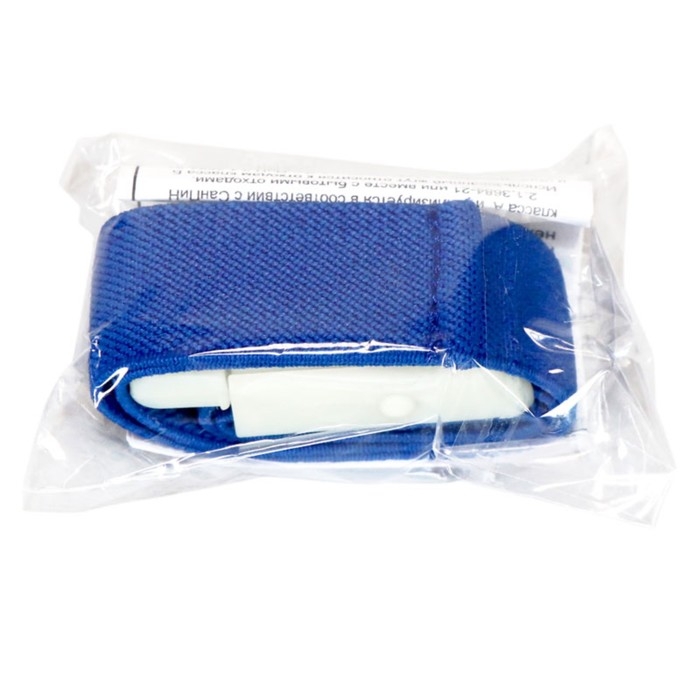 Жгут медицинский Михайлова №2, венозный с пряжкой для ограничения циркуляции крови в конечностях, с наконечником Жгут медицинский Михайлова №2, венозный с пряжкой для ограничения циркуляции крови в конечностях, с наконечником