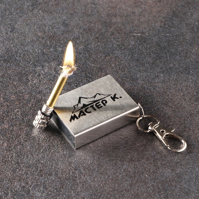 Вечная спичка Вечная спичка "Брелок" туристическая 5 см, с карабином