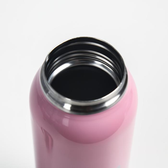 Термос, 500 мл, Спорт, 5.5 х 23 см, с трубочкой, розовый Термос, 500 мл, Спорт, 5.5 х 23 см, с трубочкой, розовый