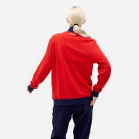 Толстовка на молнии President, размер M, цвет красный Толстовка на молнии President, размер M, цвет красный