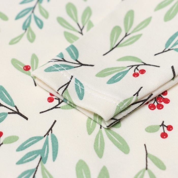 Боди Крошка Я "Christmas", рост 80-86 см, молочный