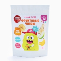 Фруктовые чипсы Крошка Я, без сахара, ассорти, 30гр Фруктовые чипсы Крошка Я, без сахара, ассорти, 30гр