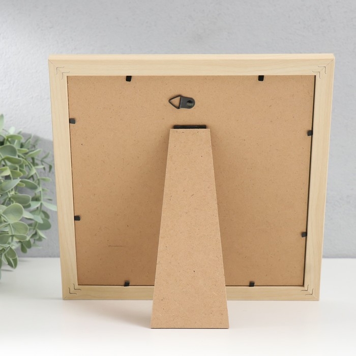 Фоторамка МДФ "Ellis" 20х20 см, с паспарту, натуральный 76718