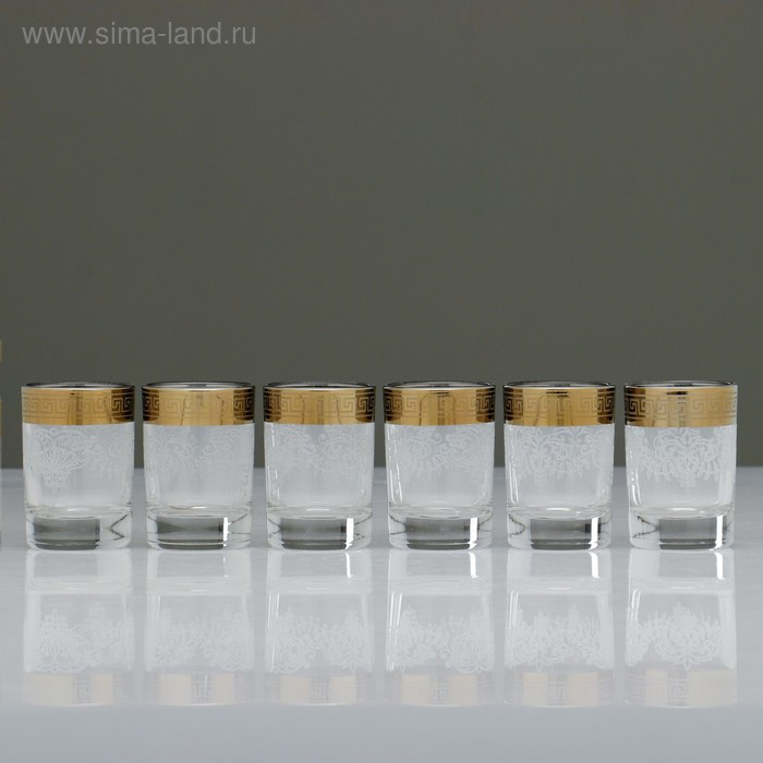 Мини-бар 6 предметов ромашка, гравировка 50 мл