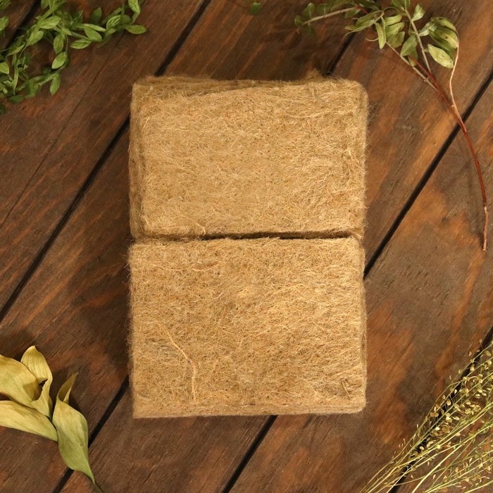 Набор джутовых ковриков для микрозелени Набор джутовых ковриков для микрозелени "Рецепты Дедушки Никиты" 20 шт