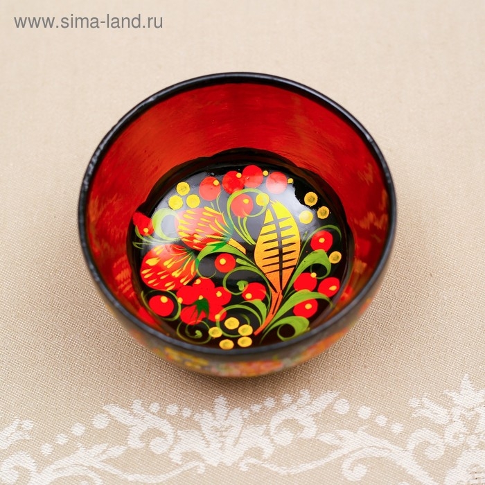 Чашка, малая, 11&times;6,5 см, хохлома