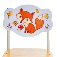 Стул регулируемый (1-3) Кузя «Лиса» Стул регулируемый (1-3) Кузя «Лиса»