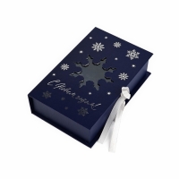 Коробка‒книга «Снежинка», 20 х 12.5 х 5 см, Новый год Коробка‒книга «Снежинка», 20 х 12.5 х 5 см, Новый год