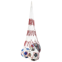 Сетка для переноски мячей ONLYTOP, на 6 мячей, нить 3 мм Сетка для переноски мячей ONLYTOP, на 6 мячей, нить 3 мм