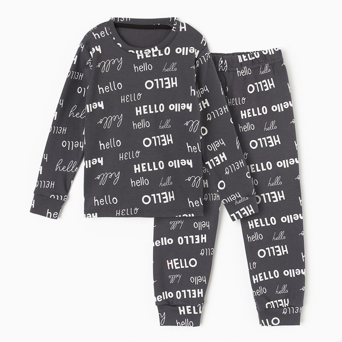 Пижама детская KAFTAN Пижама детская KAFTAN "Hello", р.30 (98-104)