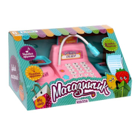 Игровой набор касса &laquo;Магазинчик&raquo;, с аксессуарами, свет, звук, цвета МИКС