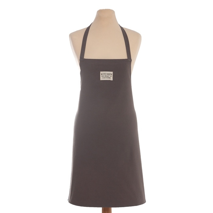 Фартук Этель Kitchen 60х70 см, цв. серый, 100% хл, саржа 220 г/м2