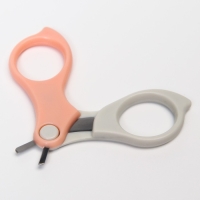 Набор маникюрный детский &laquo;Обезьянка&raquo;: ножницы, щипчики, пилочка, пинцет, цвет розовый