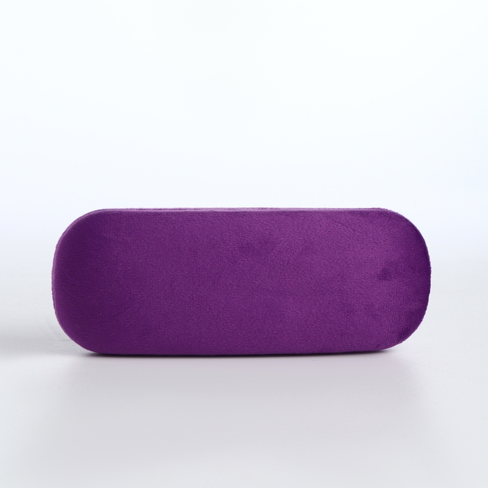 Футляр для очков на хлопушке, длина 16 см, цвет фиолетовый