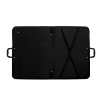 Папка для чертежей и рисунков A2, 600 x 425 х 30 мм, пластиковая, на молнии с трех сторон, с внутренним карманом, с внутренними удерживающими резинками на пряжке, с регулируемым ремнем через плечо, с пластиковыми ручками, чёрная Папка для чертежей и рисунков A2, 600 x 425 х 30 мм, пластиковая, на молнии с трех сторон, с внутренним карманом, с внутренними удерживающими резинками на пряжке, с регулируемым ремнем через плечо, с пластиковыми ручками, чёрная