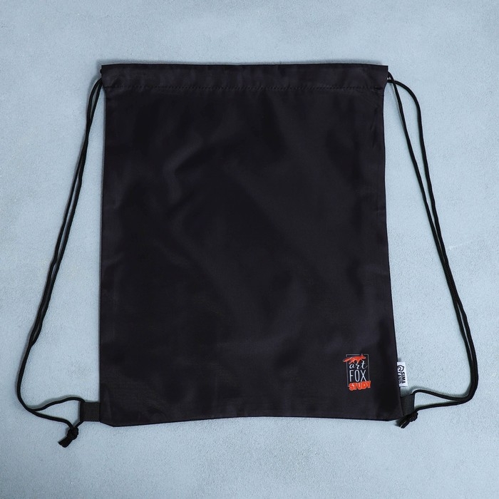 Мешок для обуви, болоньевый материал &laquo;1 сентября&raquo; цвет чёрный, 30 х 40 см