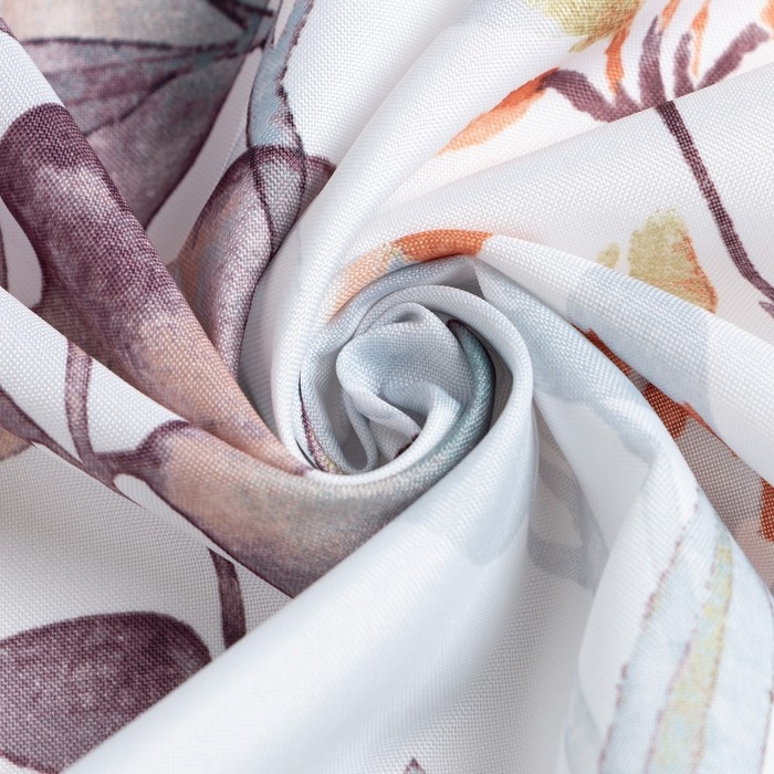 Скатерть Доляна «Акварельные листья» 145х110 см, 100% п/э Скатерть Доляна «Акварельные листья» 145х110 см, 100% п/э