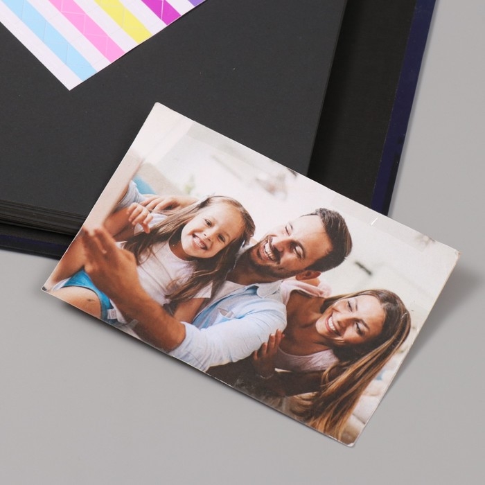 Фотоальбом 25 листов (уголки+кольца) "Доверься звёздам" 19х27х3 см