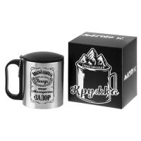 Термокружка, 180 мл, Туризм "Опыт и алкоголь", сохраняет тепло 2 ч, 8.5 х 6.8 см Термокружка, 180 мл, Туризм "Опыт и алкоголь", сохраняет тепло 2 ч, 8.5 х 6.8 см