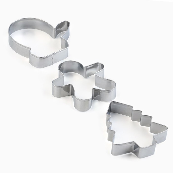 Подарочный набор новогодний кулинарный блокнот и формочки для вырезания теста &laquo;С Новым годом!&raquo;