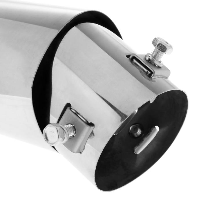 Насадка на глушитель 150х95 мм, посадочный 63 мм Насадка на глушитель 150х95 мм, посадочный 63 мм