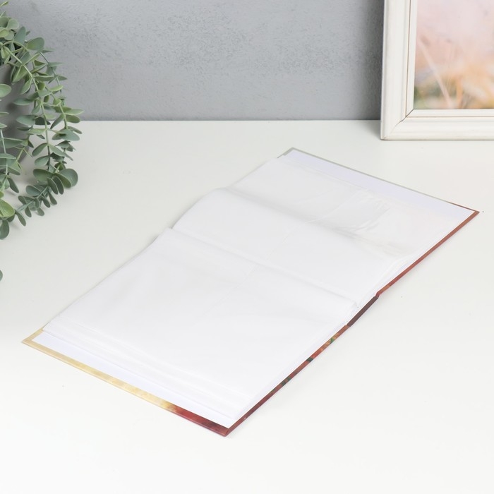 Фотоальбом на 80 фото 10х15 см "Цветы" МИКС 23х19х5,5 см