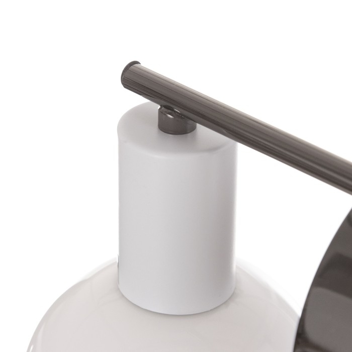 Бра Бра "Джой" 1х40Вт Е14 Черный, белый 16х11х19см