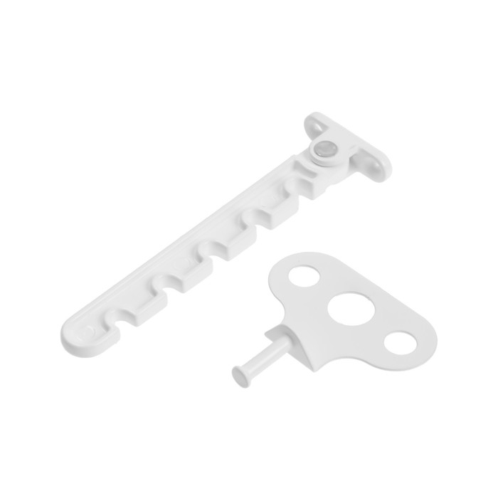 Ограничитель открывания, металлический, белый Ограничитель открывания, металлический, белый