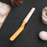 Кондитерская лопатка «Ваниль», 22 см, цвет жёлтый Кондитерская лопатка «Ваниль», 22 см, цвет жёлтый