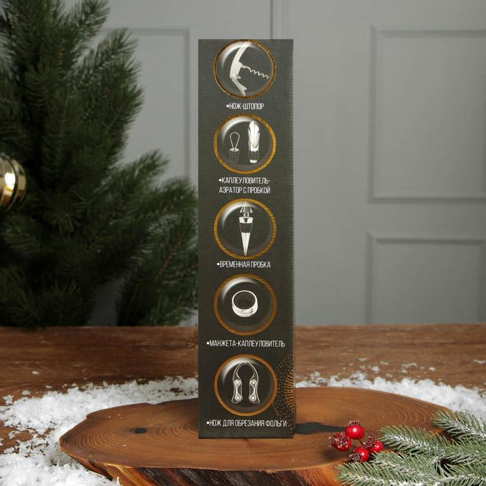 Набор для вина &laquo;Шальной императрицы&raquo;, 5 предметов