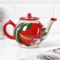 Чайник Риштанская Керамика "Гранаты", 1000 мл Чайник Риштанская Керамика "Гранаты", 1000 мл