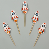 Шпажки &laquo;Ракета&raquo;, набор - 12 шт.