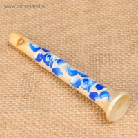 Свистулька-дудочка «Расписная», 12 см, микс Свистулька-дудочка «Расписная», 12 см, микс