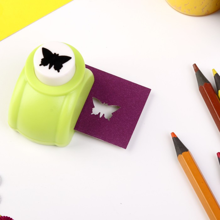 Набор фигурных дыроколов в сундучке, 10 шт МИКС Набор фигурных дыроколов в сундучке, 10 шт МИКС