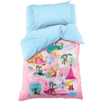 Постельное бельё Этель &laquo;История милой принцессы&raquo;, 1.5-сп., 143 &times; 215 см, 150 &times; 214 см, 50 &times; 70 см, бязь
