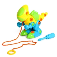 Конструктор для малышей &laquo;Динозаврик&raquo;, с отвёрткой, 38 деталей