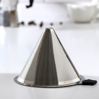 Воронка для кофе, 15&times;12,5&times;9 см, нержавеющая сталь