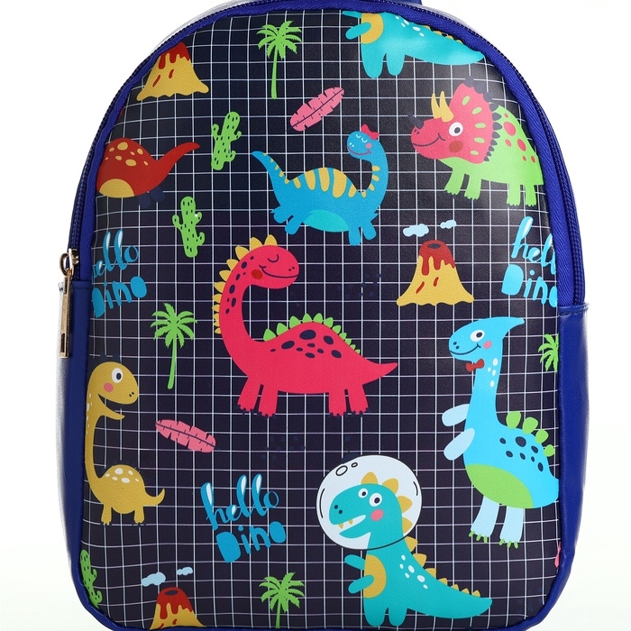 Рюкзак детский на молнии, цвет синий Рюкзак детский на молнии, цвет синий