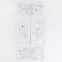 Набор для рисования «Динозавры в космосе» в форме карандаша, 51 предмет Набор для рисования «Динозавры в космосе» в форме карандаша, 51 предмет