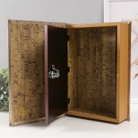 Сейф-книга дерево кожзам "Голова будды" тиснение, под металл 30х20х6,8 см Сейф-книга дерево кожзам "Голова будды" тиснение, под металл 30х20х6,8 см