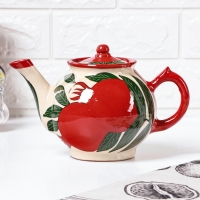 Чайник Риштанская Керамика "Гранаты", 1000 мл Чайник Риштанская Керамика "Гранаты", 1000 мл