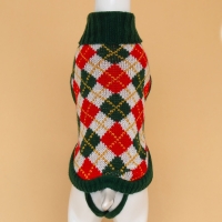 Свитер "Шахматы",  XL (ДС 34, ОШ 34, ОГ 32-51 см)