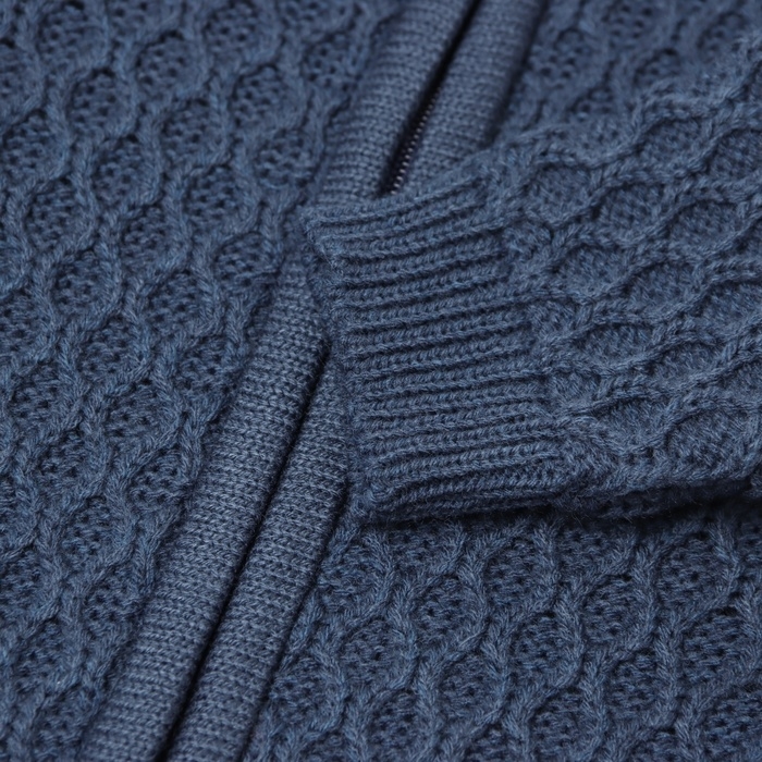 Джемпер детский вязаный MINAKU, цвет синий, рост 68-74 см