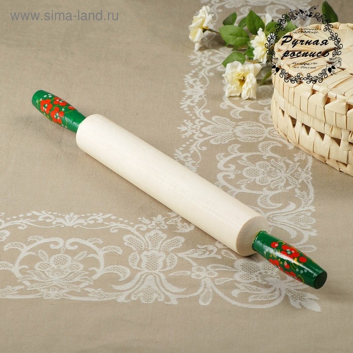 Скалка,  42&times;5 см, хохлома, микс