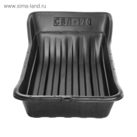 Сани волокуши PolimerList Большие СВП-170, 170х90х26/40 см, обвязка, дышло, с отбойником Сани волокуши PolimerList Большие СВП-170, 170х90х26/40 см, обвязка, дышло, с отбойником