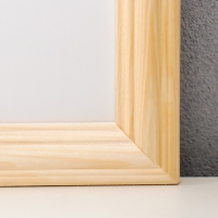 Фоторамка дерево Linda 70х100 см неокрашенная (пластиковый экран)