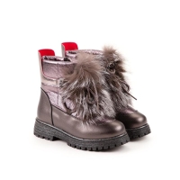 Ботинки, цвет бронзовый, размер 35 Ботинки, цвет бронзовый, размер 35