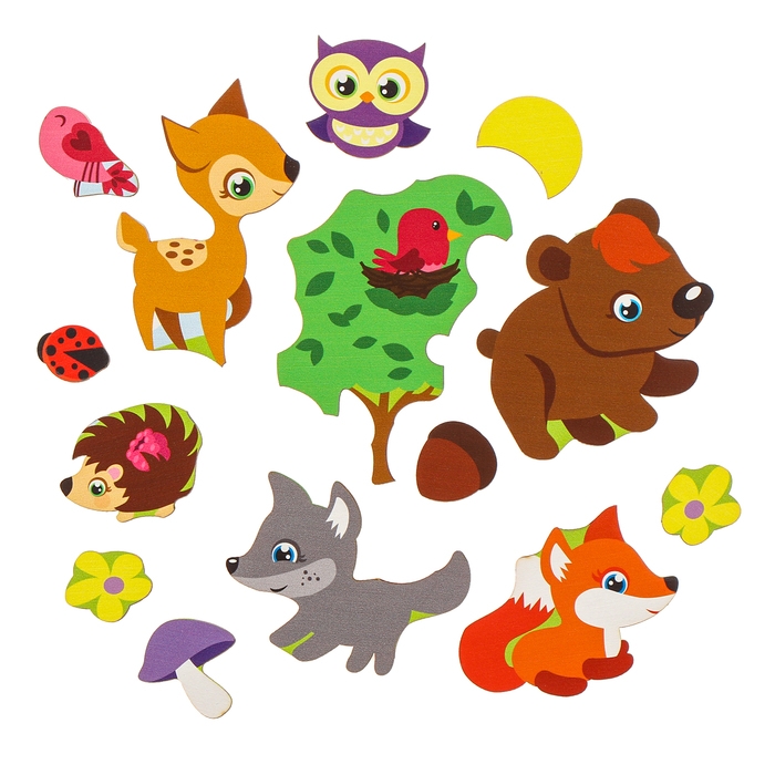 Головоломка &laquo;Лесные жители&raquo;